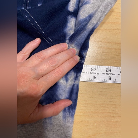 Champion LIFE Streak Dye Heritage Tee Oxford Grey Navy Men's 2XL - Picture 9 of 10